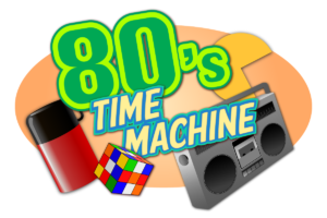 80s Time Machine Logo