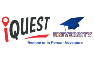 iQuest University - Remote or In-Person Adventure Logo