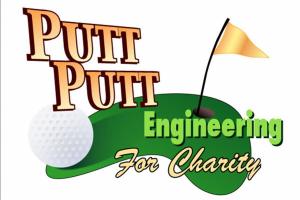 Putt-Putt Engineering for Charity Logo