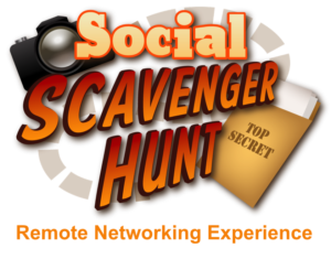 Social Scavenger Hunt - Remote Networking Experience Logo