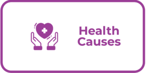 Giving Back to a Health Cause Logo