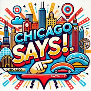 Chicago Says... Logo